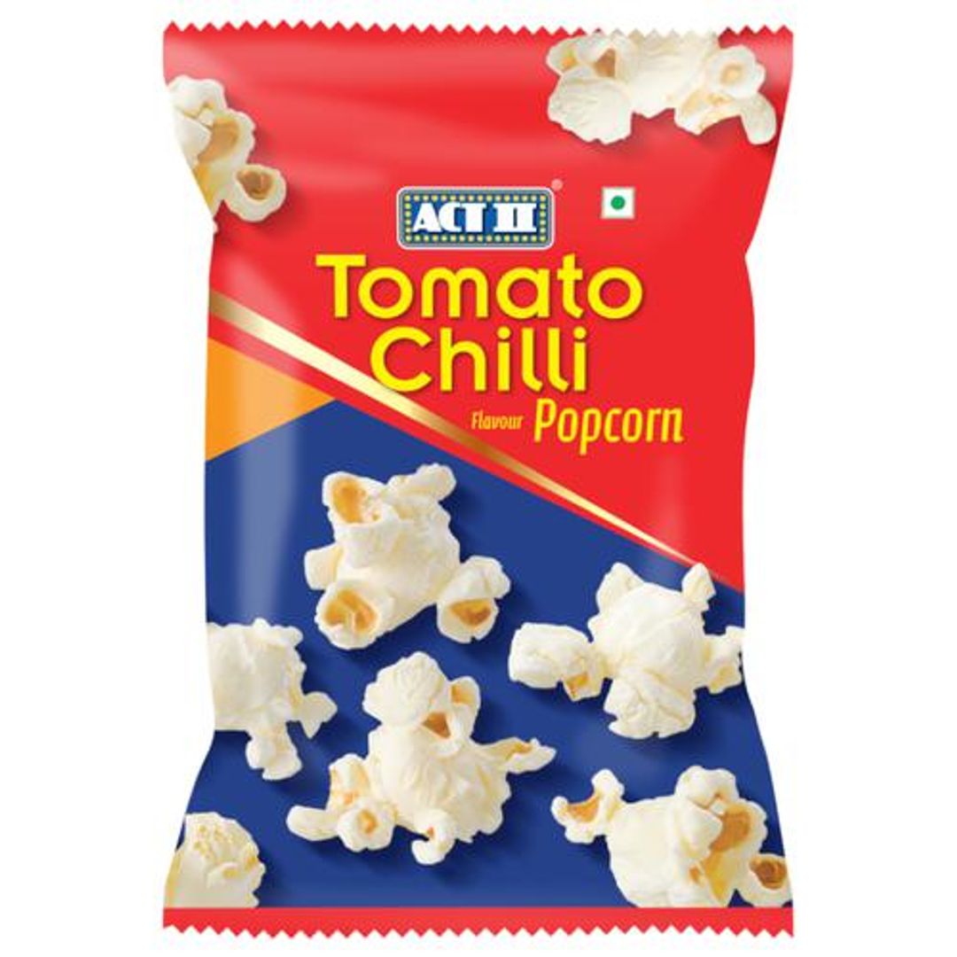 50x ACT II Tomato Chilli Popcorn, Pack of 50 - 45 g each