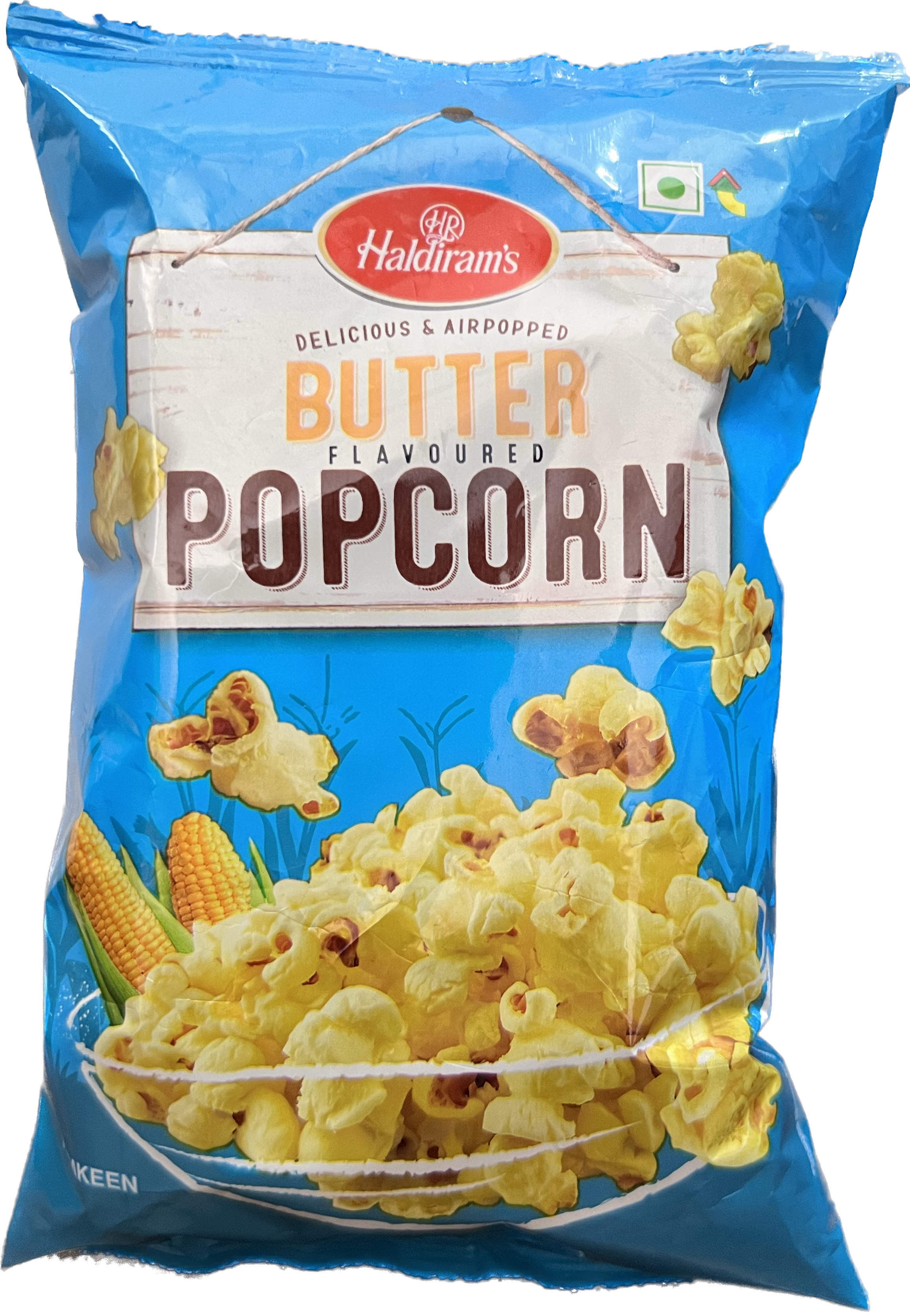 50x Haldiram's Butter Popcorn, Pack of 50 (23g each)