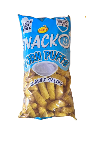 Sundrop Snacko Corn Puffs, 130g