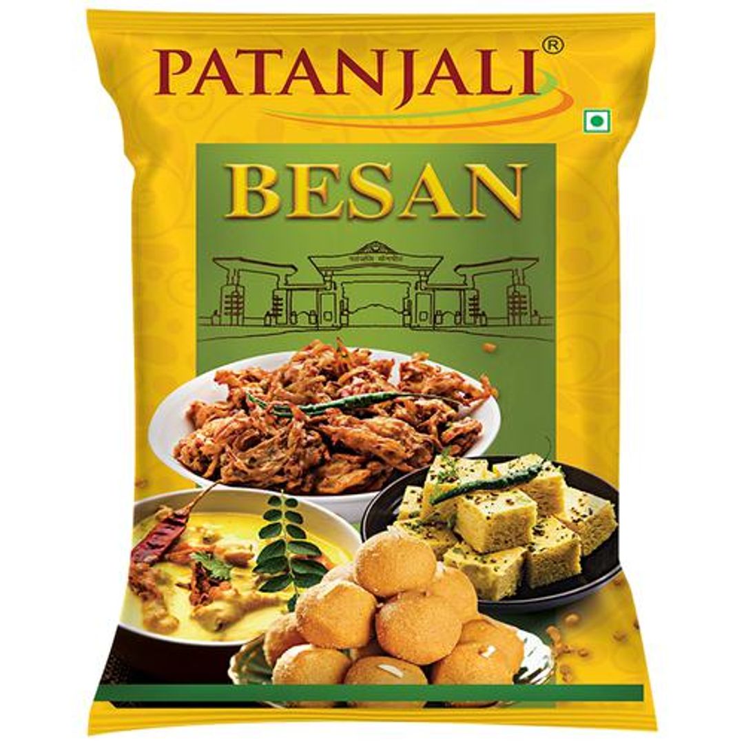 20x Patanjali Besan, 10 kg (500 g x 20)