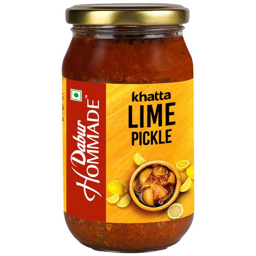 Dabur Hommade Khatta Lime Pickle, 400G