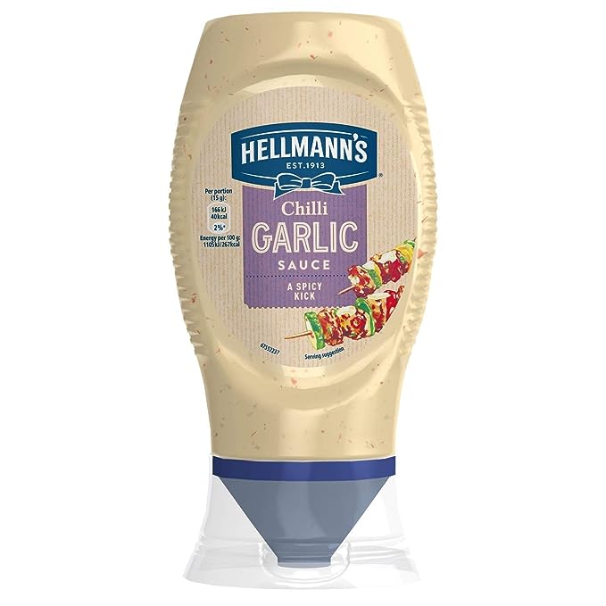 Hellmann's Chilli Garlic Sauce A Spicy Kick, 256 g