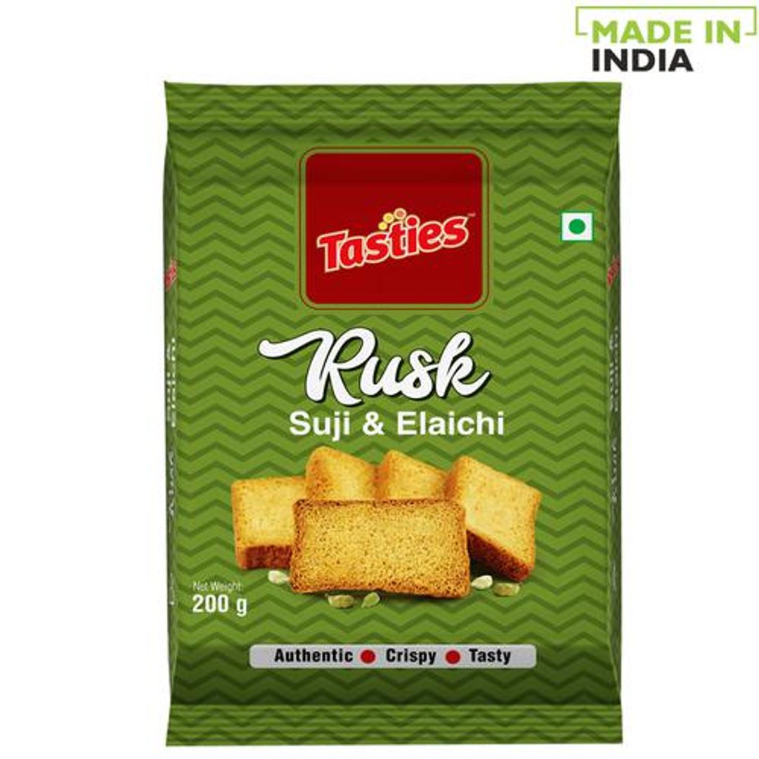 Tasties Rusk - Suji & Elaichi, 200 g
