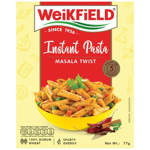 Weikfield Instant Pasta - Masala Twist, 77 g