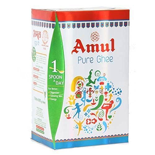 10x Amul Pure Ghee, 10kg (1L x 10)