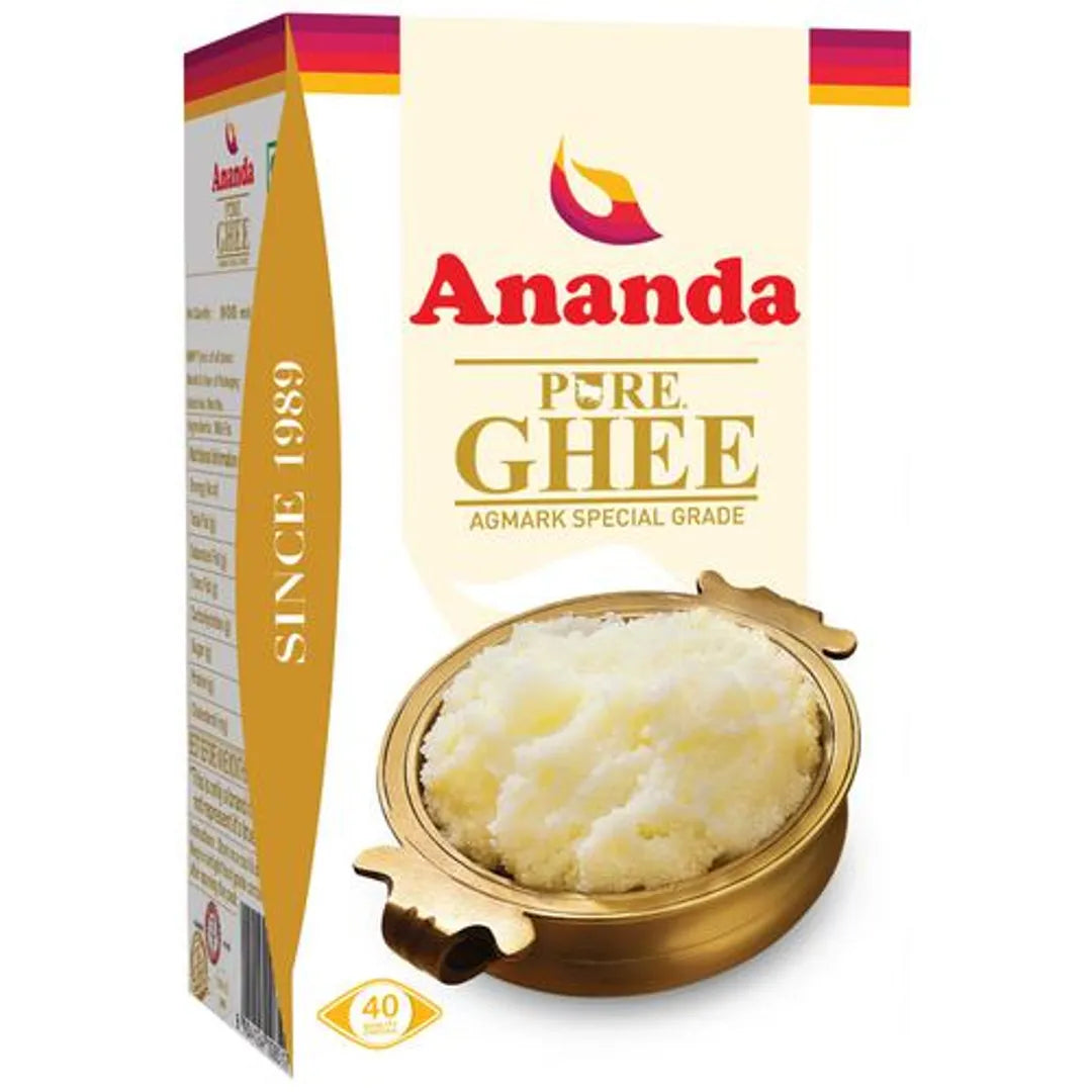 10x Ananda Pure Ghee Agmark Special Grade, 10kg (1kg x 10)