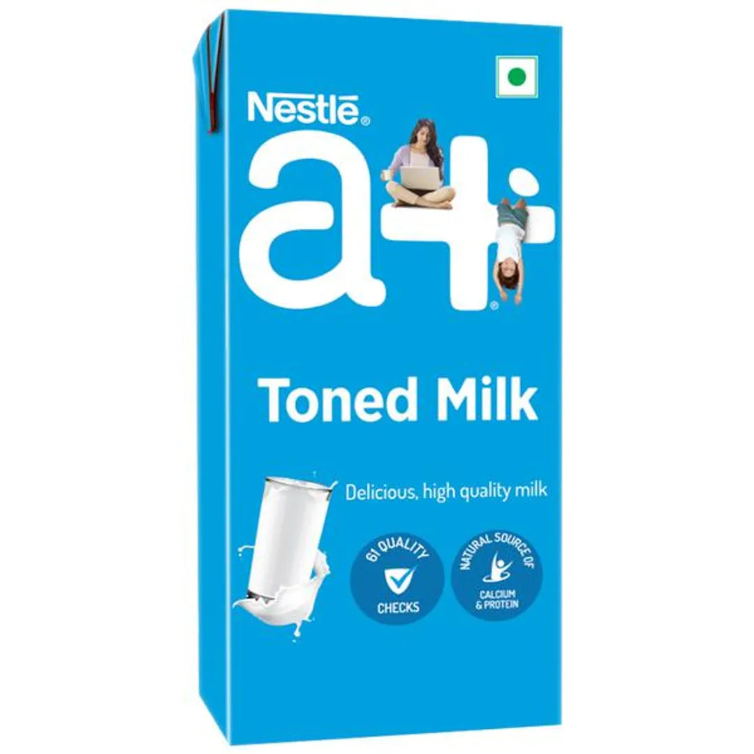 10x Nestle A+ Toned Milk, 10KG (1 L Carton x10)