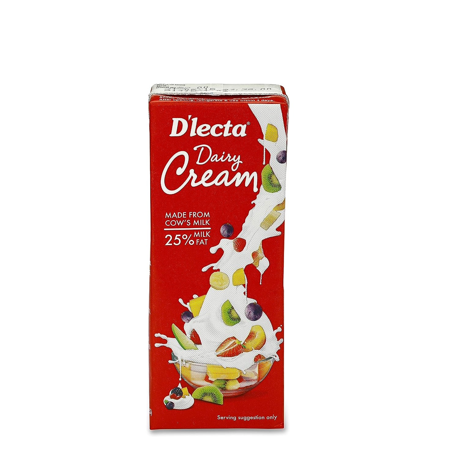 30x D'lecta Dairy Cream - Pack of 30 - 200ml each