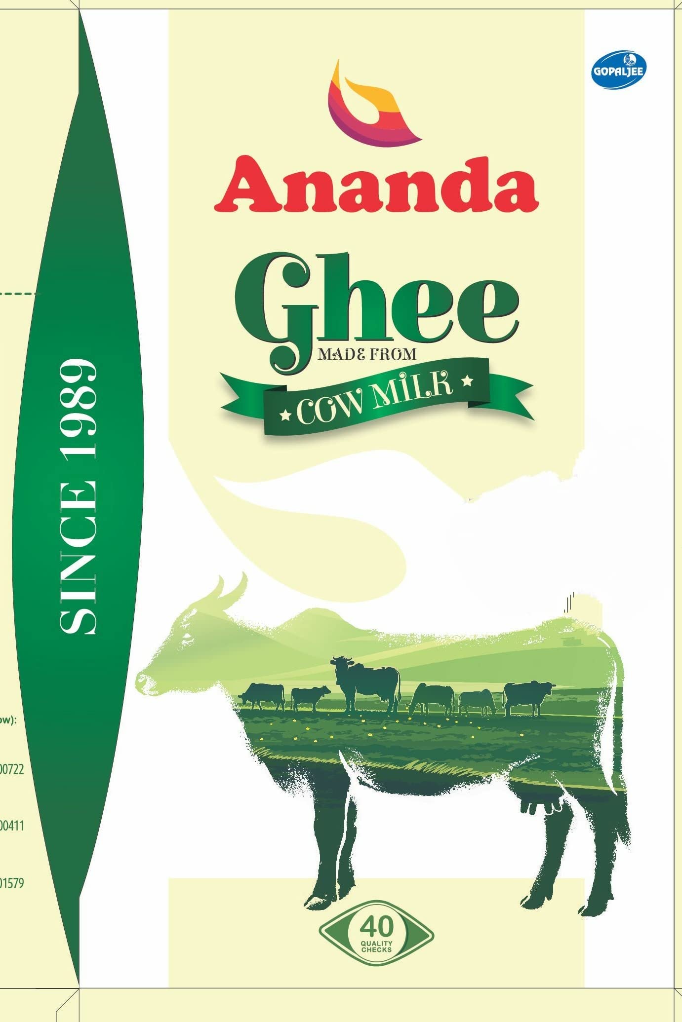 ANANDA Cow GHEE 900 ML