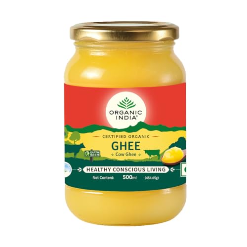 Organic India Pure Cow Ghee, 454.65 g