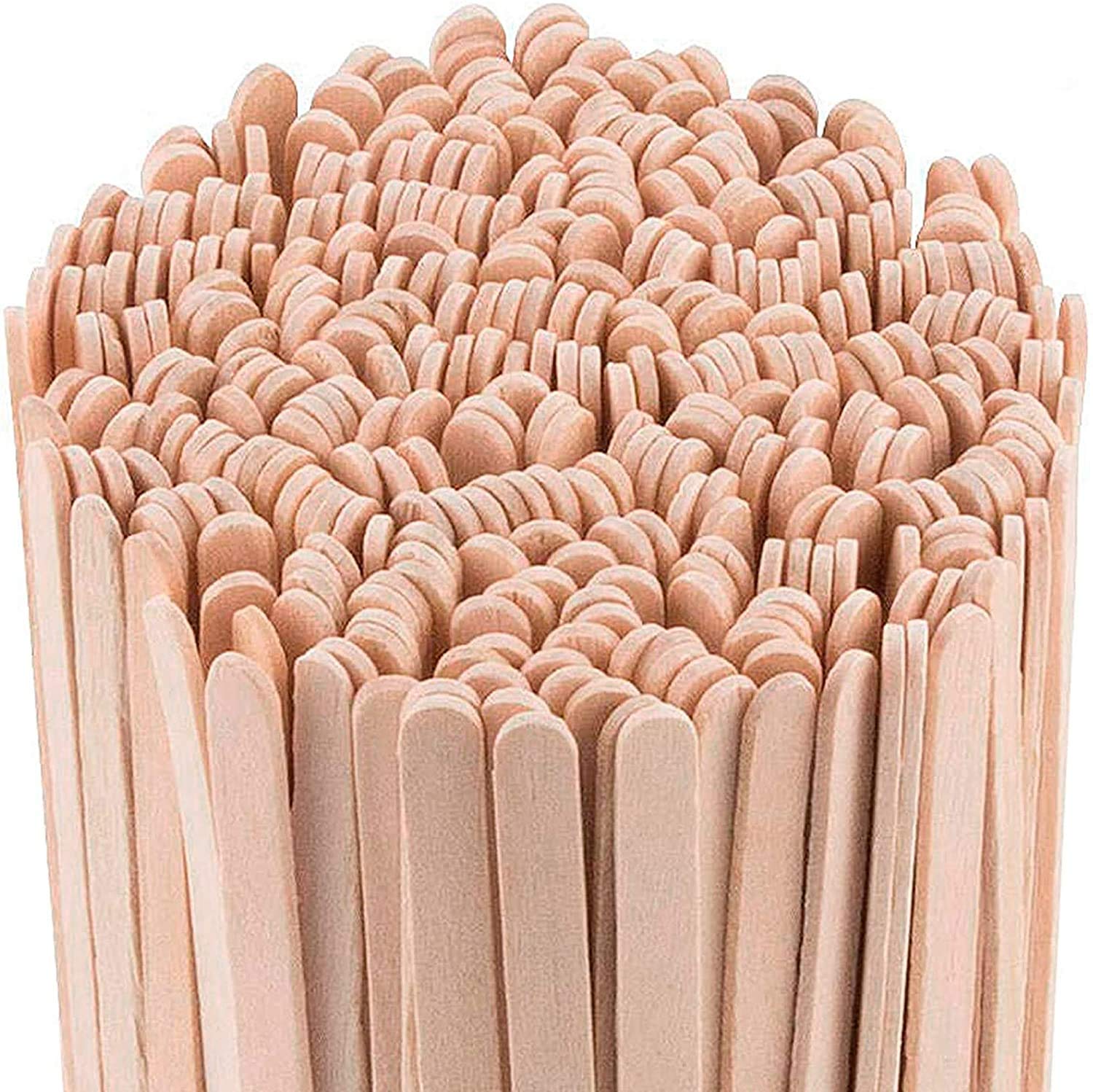 BRIGHTAIL INFRA Coffee Stir Sticks Wood Stirrers Disposable Drink Stirrers for Tea Beverages (4.5 Inch, 1000)