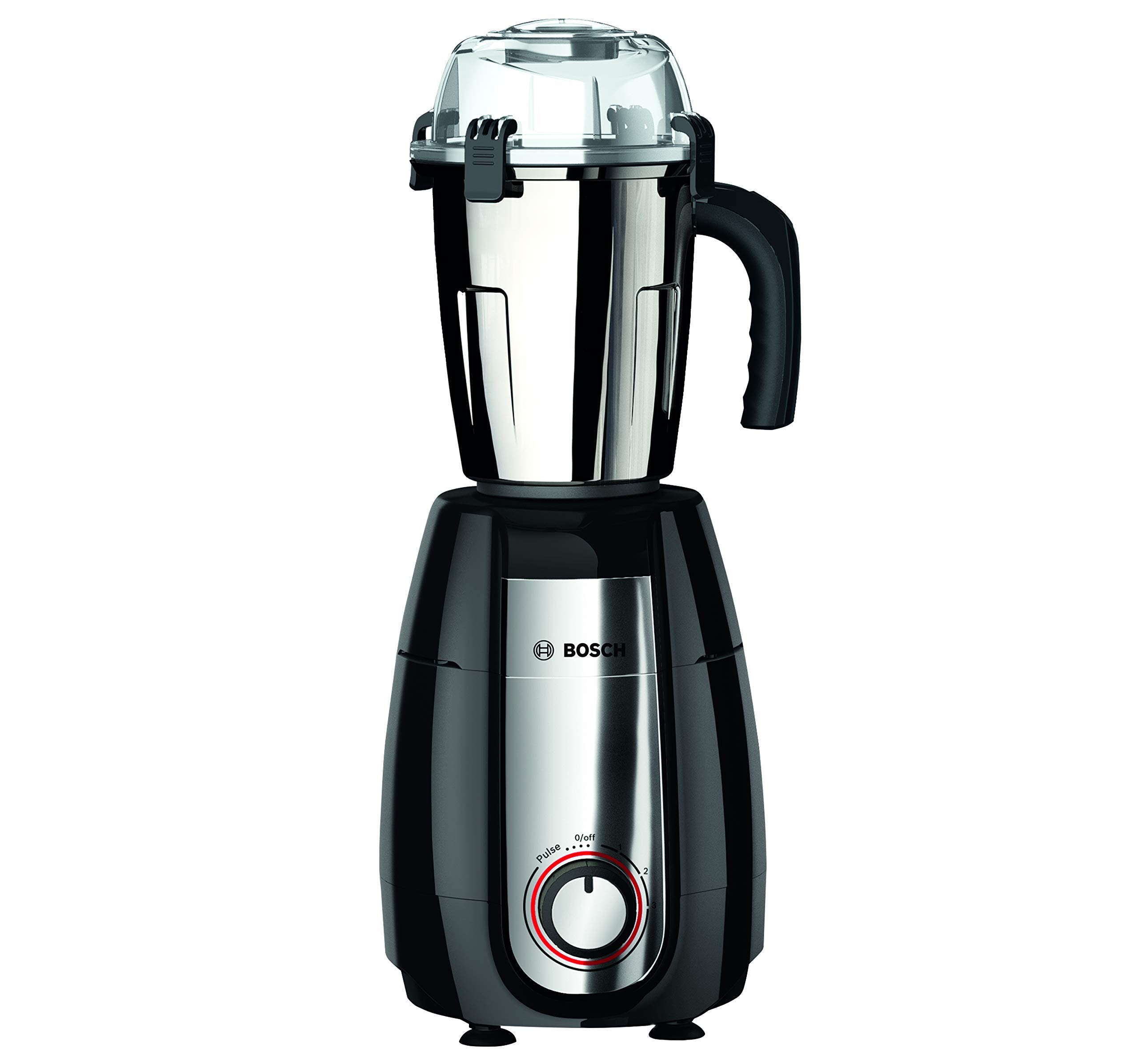 Bosch TrueMixx Pro Mixer Grinder MGM8842MIN, 1000W 4 Jars Black (Indian Plug)
