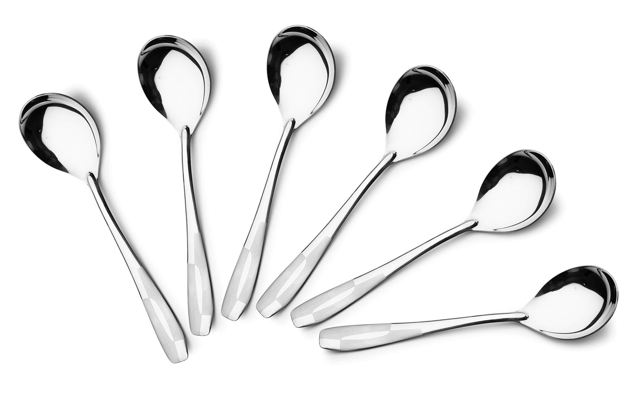 Crystal La Milano Stainless Steel Soup spoon Set