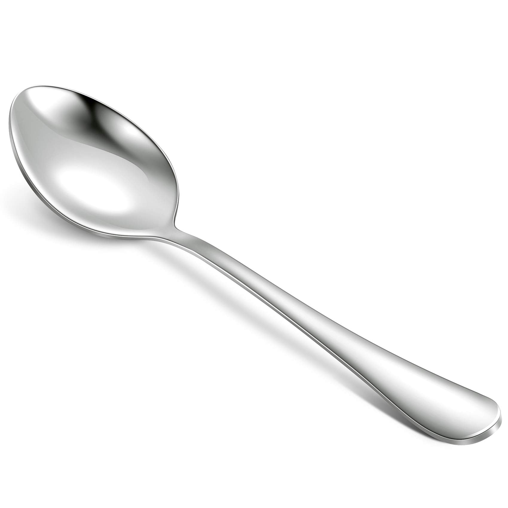 Dinner Spoons : Hiware 12-piece Extra-Fine Stainless Steel Dinner Spoons, Use for Home, Kitchen or Restaurant - 7 1/3 Inches