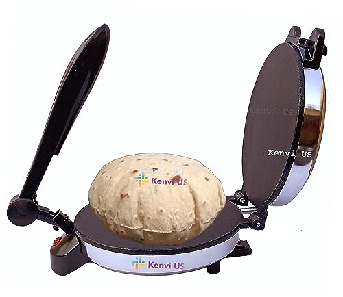 Elixxeton US Roti Maker Original Non Stick PTEE Coating TESTED, TRUSTE & RELIABLE Chapati/Roti/Khakra Maker Stainless steel body Shock Proof Heavy Duty Non Stick ||T-05