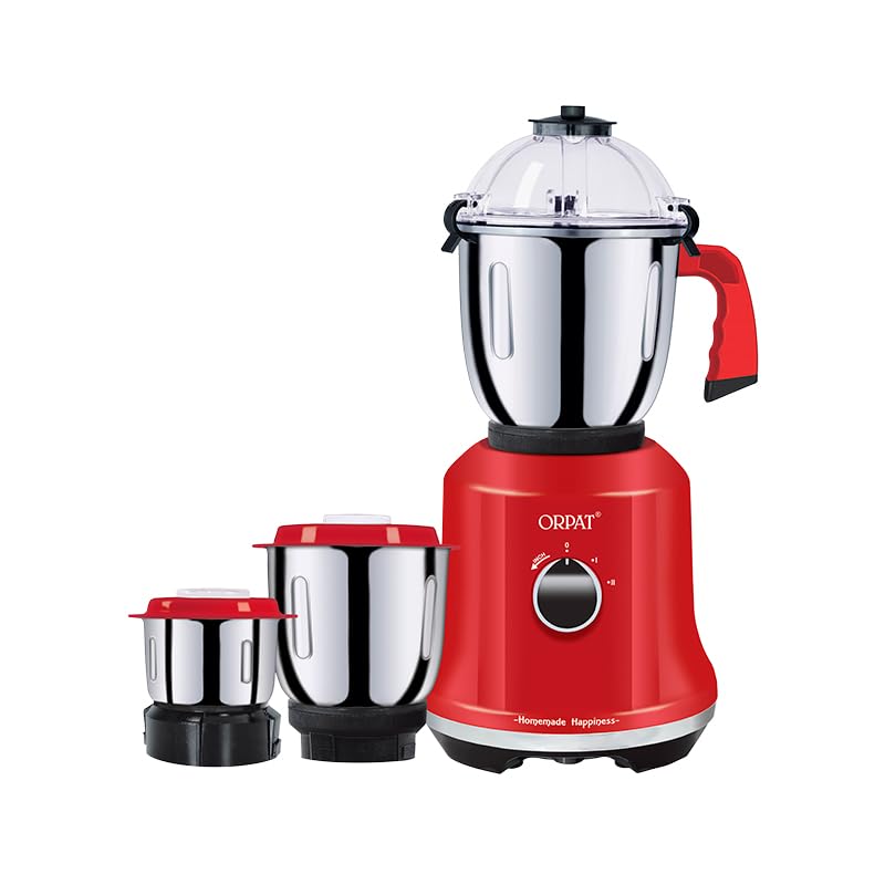 Orpat Smart Home Appliances Kitchen Helpers Mixer Grinder Kitchen Bot 1200W (Majestic Yellow)