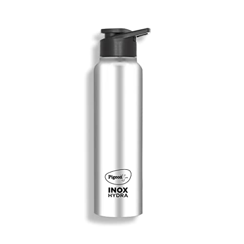 Pigeon by Stovekraft Stainless Steel INOX Hydra 1000 Drinking Water Bottle 900 ml - Silver (Pack of 1)