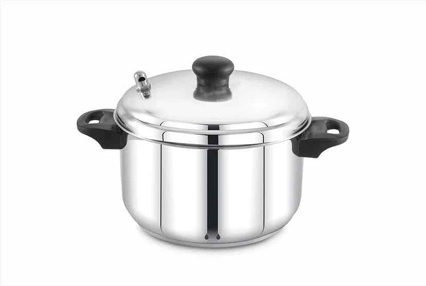 Praylady 3ply base 16 idly cooker with 4 plates - durable, even heating, Stay cool handles, perfect for fluffy idlis/Sandhwich bottom/induction base