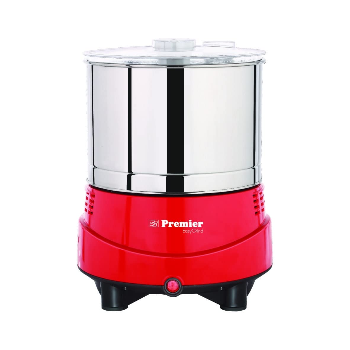 Premier Easy Grind Grinder_ 2-Liter, 230v Appliance in Vibrant Red, Pink, and Yellow (Colour Code-03929) Offers Efficient Grinding for Large Quantities, User-Friendly Design