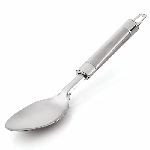 Signoraware Serving Spoon (Dual Tone) 10 inch, Set of 1, Silver
