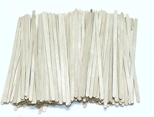 VINAYAKAMART Coffee/Tea Stirrer Sticks| coffee stirrers| wooden stirrers |Coffees sticks |Tea Stirrer Beverage Stirrer |round sheep end, size 5.5 inch length(250pcs)