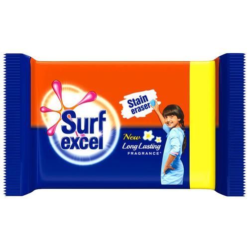 100x Surf Excel Detergent Bar, 84 g each (Pack of 100)