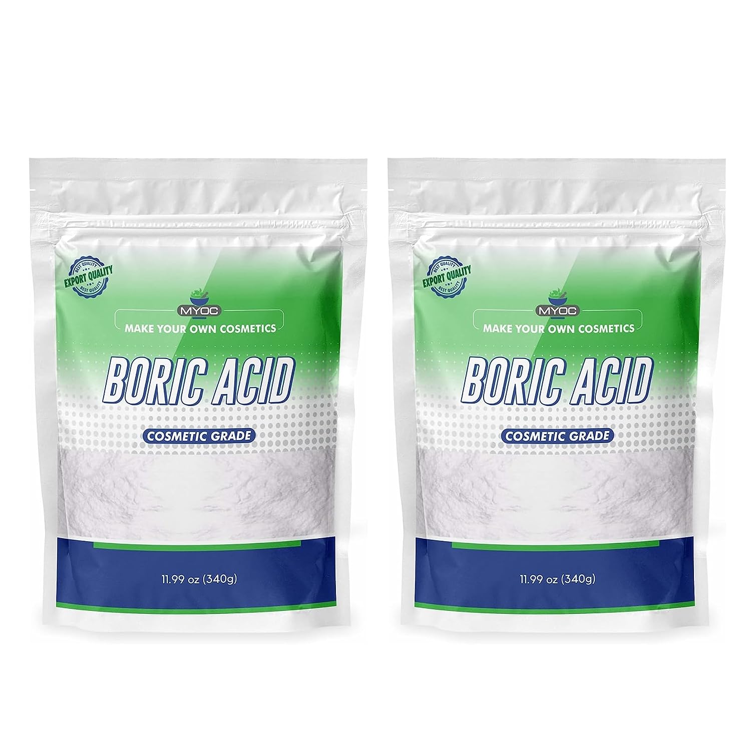 2x Myoc Boric Acid - 340 gm each - Pack of 2