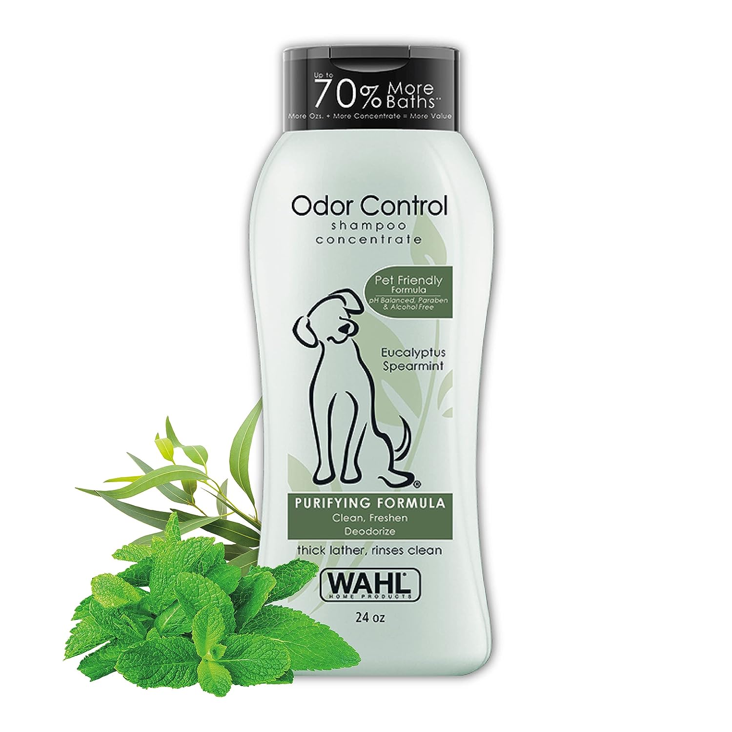 4x Wahl Odour Control Shampoo, Pack of 4 - 237 ml each