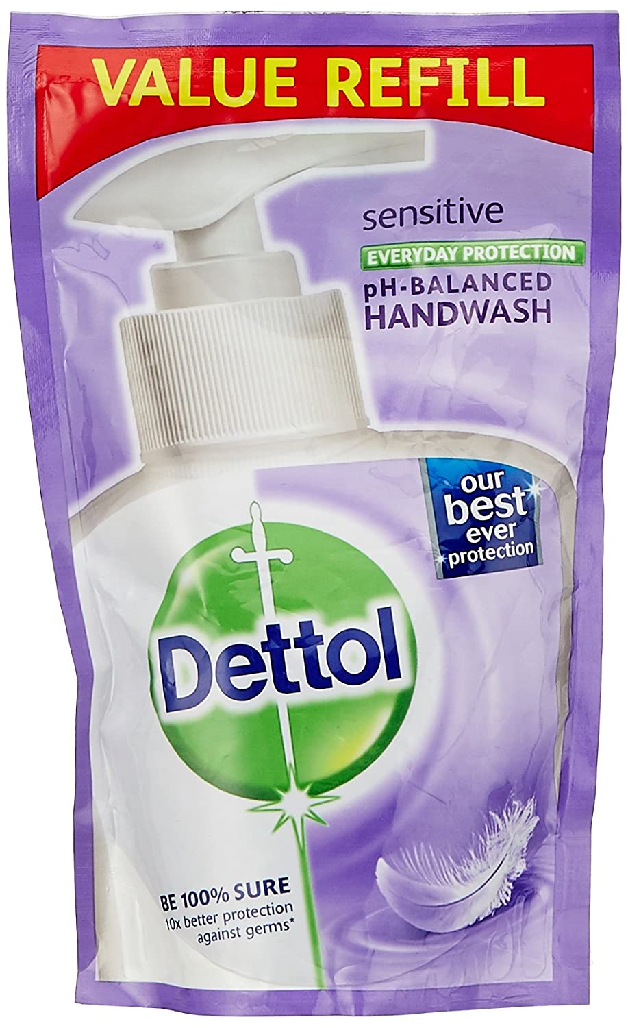Dettol Sensitive pH Balance Handwash Refill Pouch - 175 ml