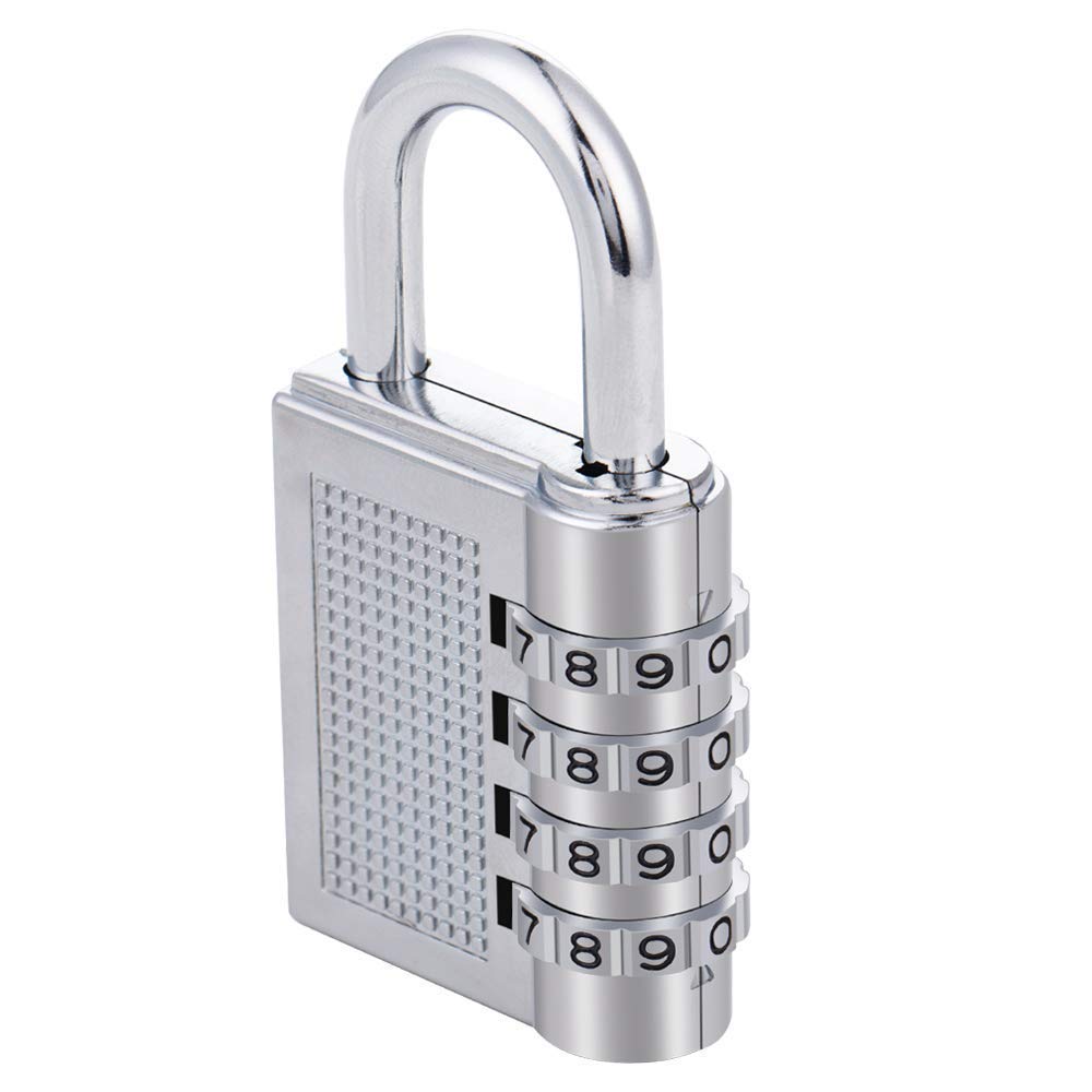 Lista 4-Digit Safe PIN Hand Bag Shaped Combination Padlock Lock