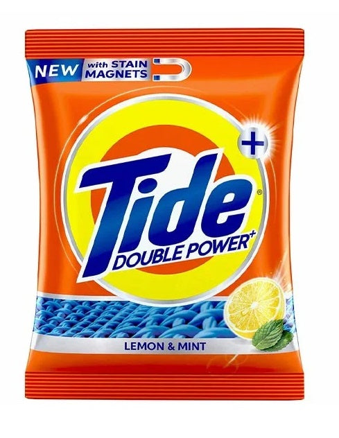 Tide Plus Double Power Lemon & Mint Detergent Powder, 95g