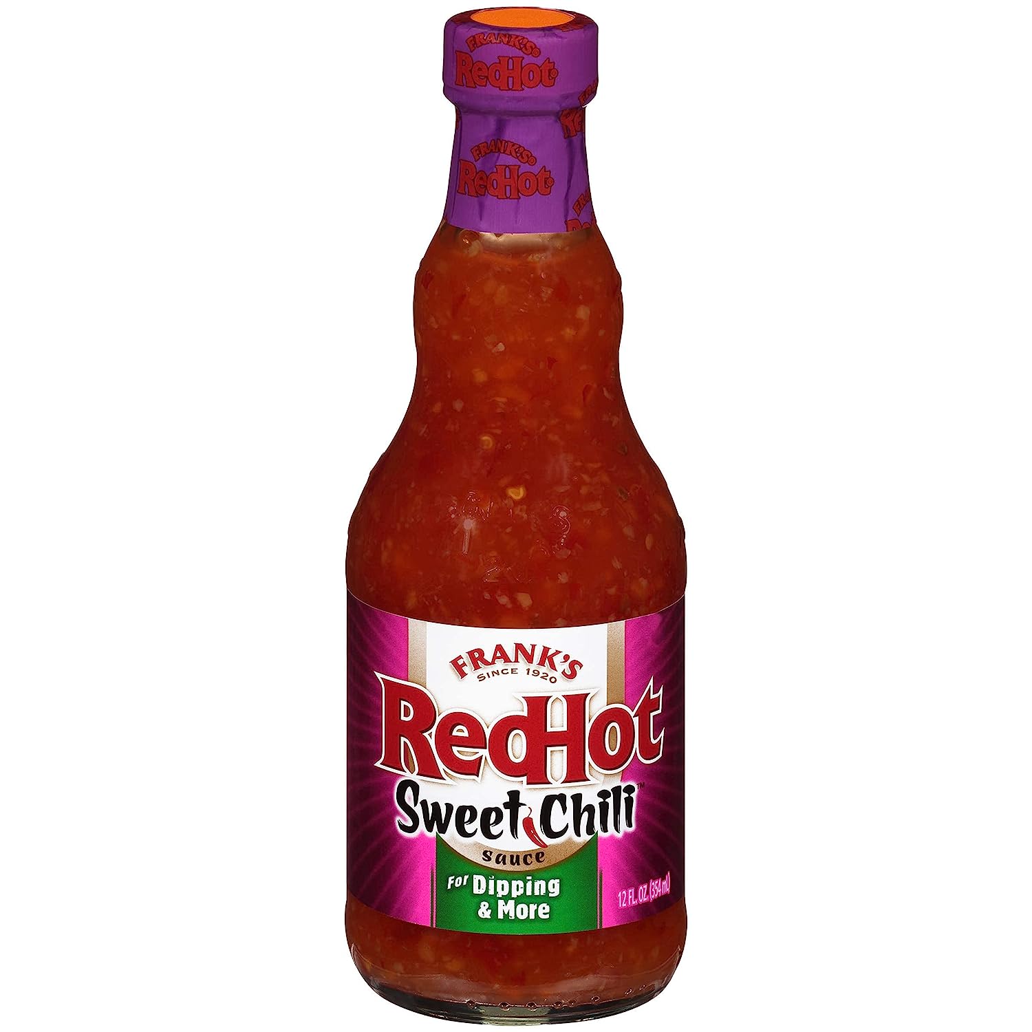 3x Frank's RedHot Sweet Chili Sauce, Pack of 3 - 355ml each