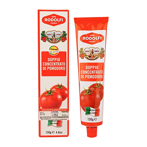 8x Rodolfi Tomato Paste Tube, 130g each - Pack of 8