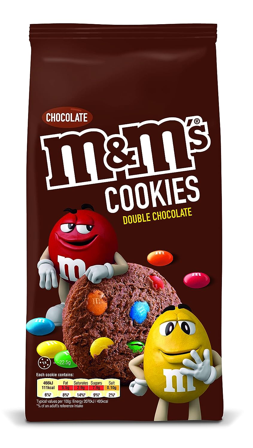 M&M's MARS Double Chocolate Cookies, 180 g