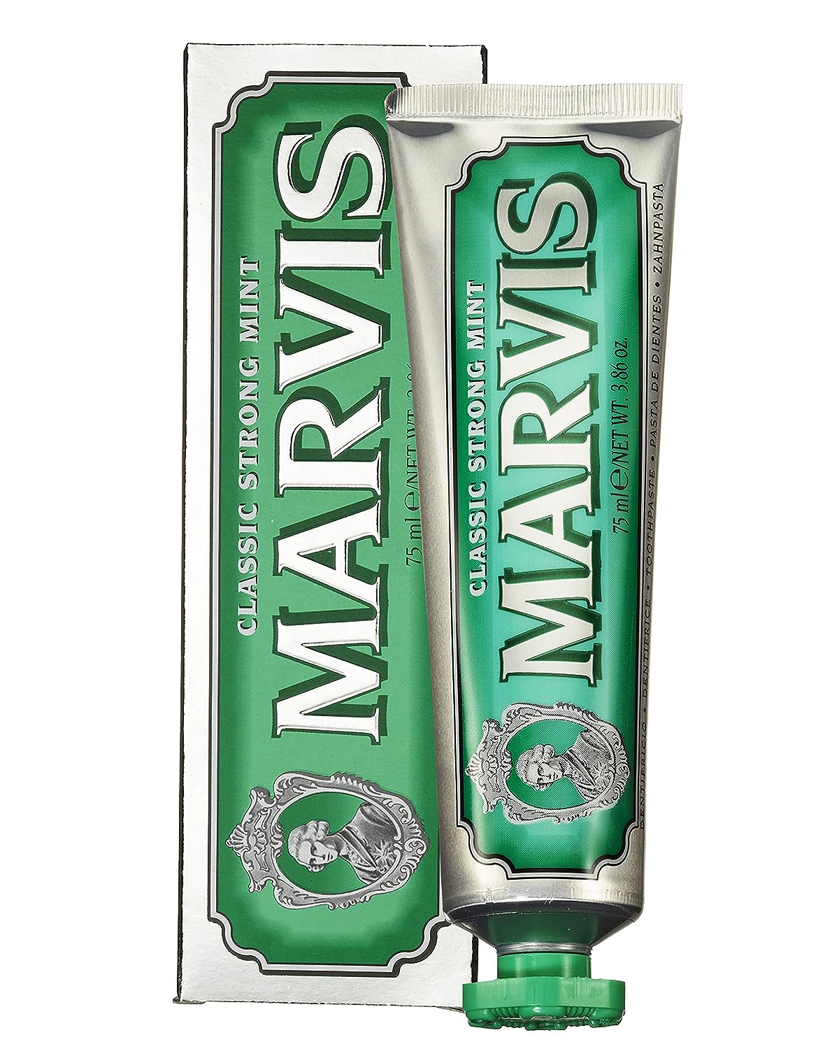 Marvis Classic Strong Mint Toothpaste - 100g/3.8 Ounces