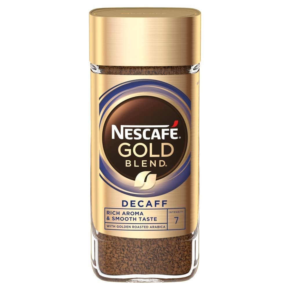 Nescafe Gold Blend Decaff Ground Coffee | Rich Aroma & Smooth Taste, 3.35 oz â„® 95 g