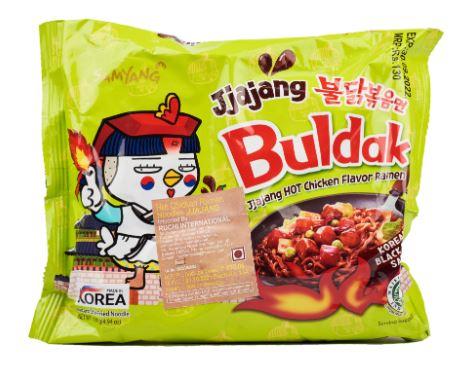 Samyang Hot Chicken Ramen Noodle Korean Blackbean Jjajang - 140G