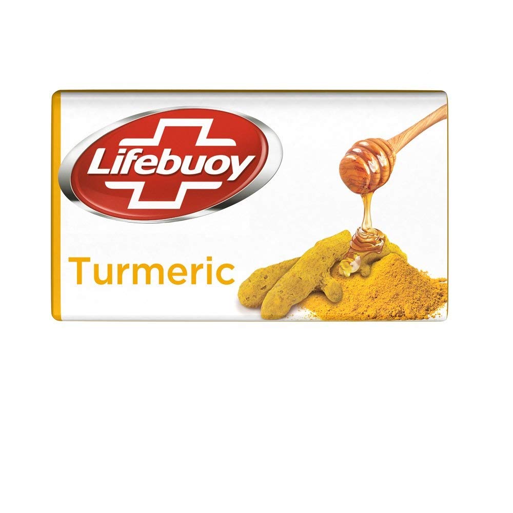 10x Lifebuoy Nature Protect Turmeric and Honey Soap, Pack of 10 (100G each)