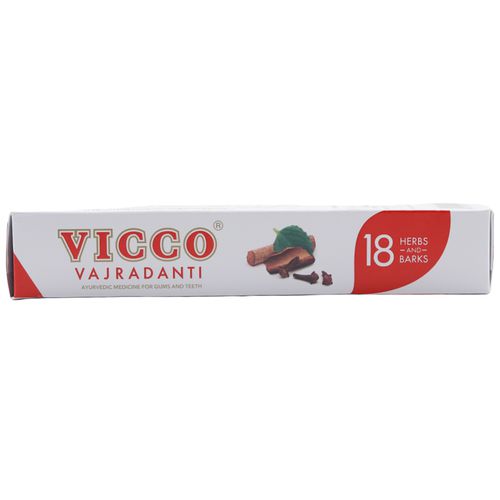 10x Vicco Vajradanti,  Pack of 10 (100 g each)