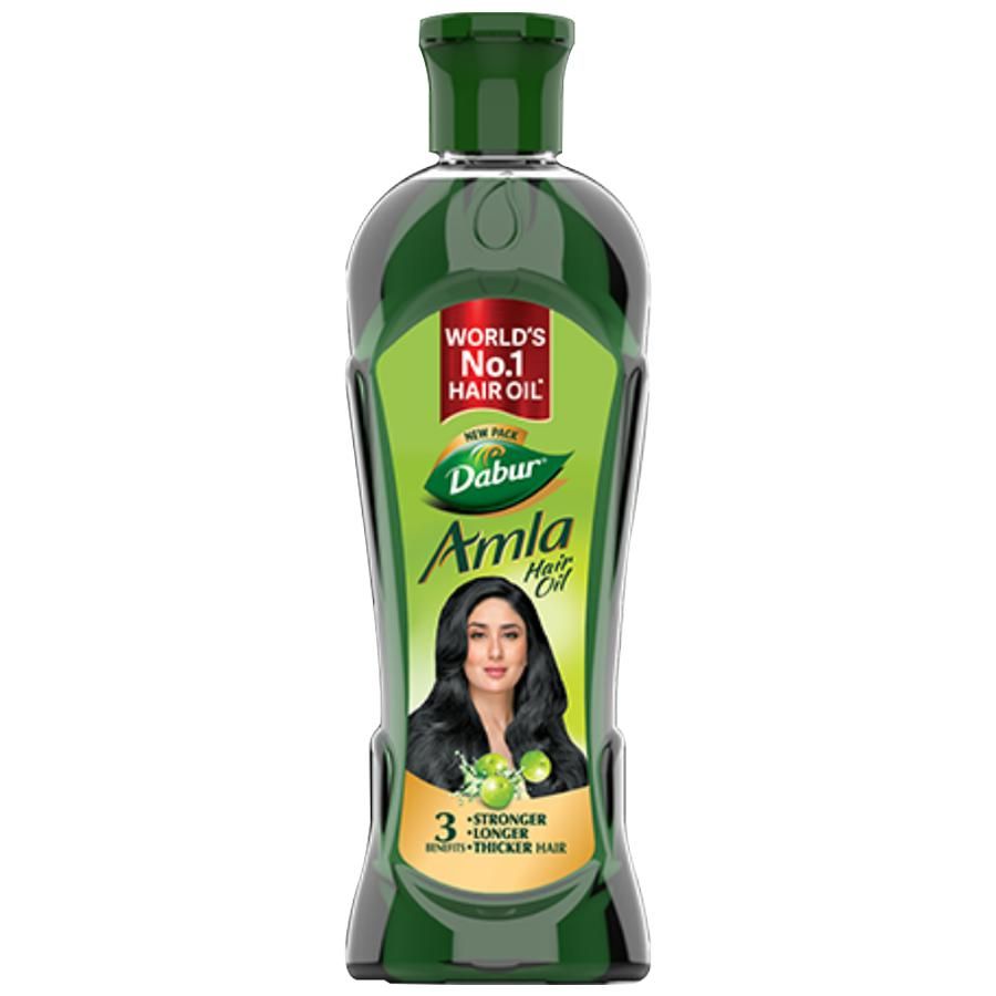 2X Dabur Amla Hair Oil - For Strong, Long & Thick Hair, Pack of 2 - 450ml each