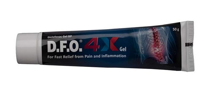 2x D.F.O. 4X- Tube of 50 gm Gel - Pack of 2