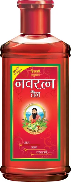 2x Navratna Cool Hair Oil, pack of 2 - 500ml each