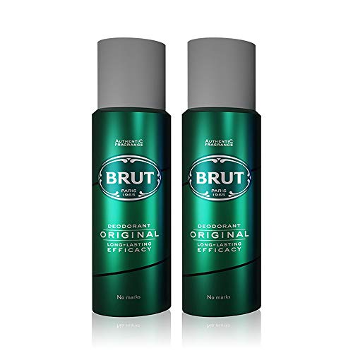 4x Brut Deodorant Spray for Men | Original | Fresh & Authentic Fragrance | Long Lasting Deo, 200 ml each (Pack of 4)