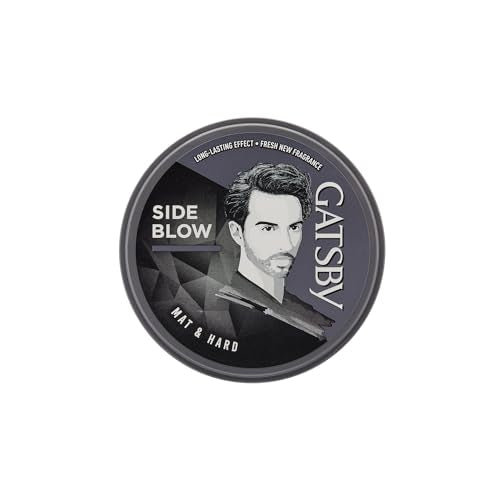 4x Gatsby Styling Wax Mat and Hard, 75g each (Pack of 4)