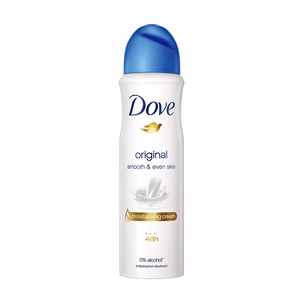 5x Dove Original Antiperspirant Deodorant for Women | 150ml each - Pack of 5