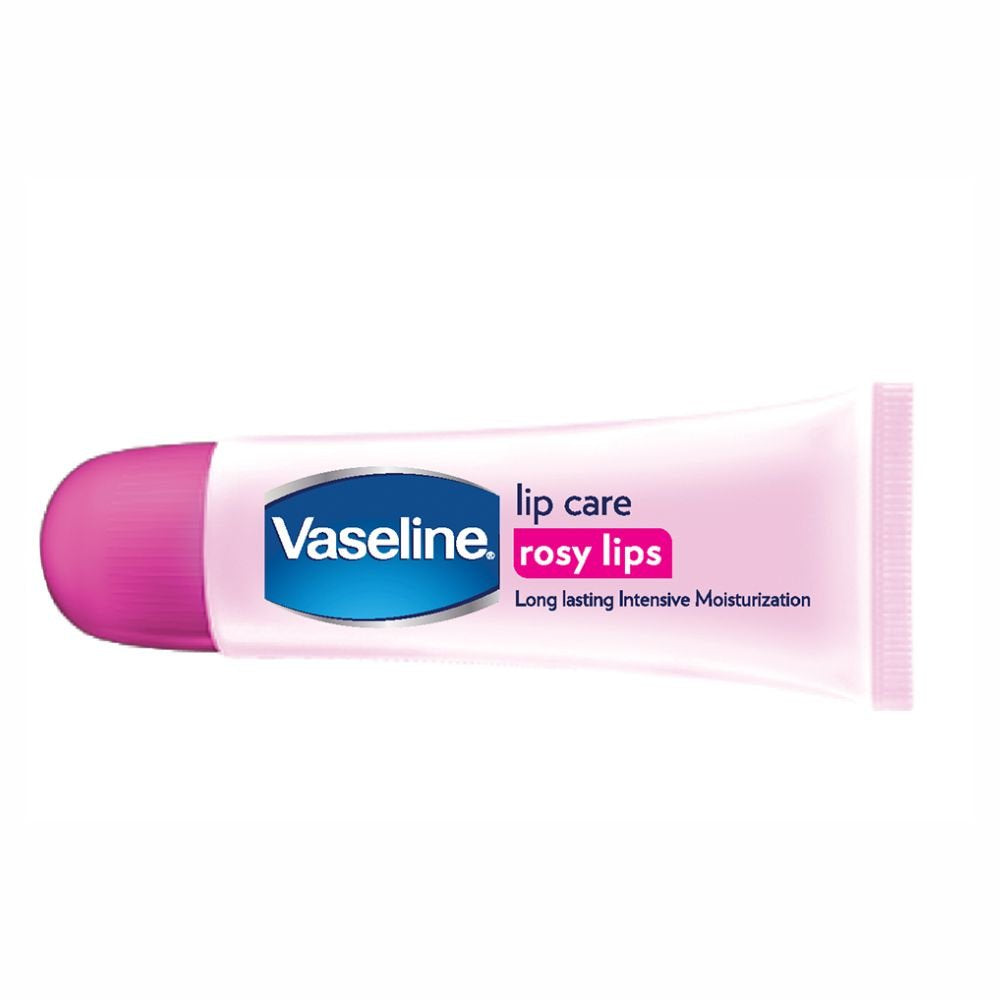 5x Vaseline Rosy Lips Lip Care, Pack of 5 -  10g