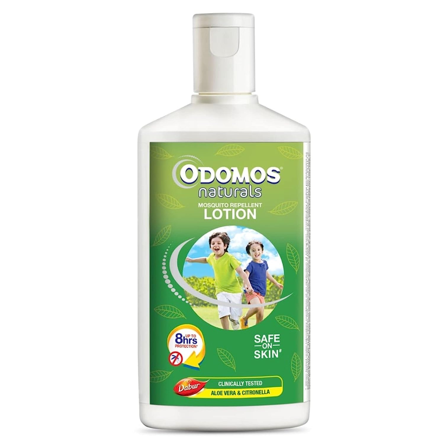 8x Dabur Odomos Naturals Mosquito Repellant Lotion - Pack of 8 - 120ml