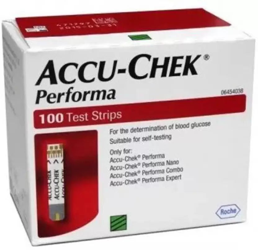 Accu-chek Performa 100 Glucometer Strips