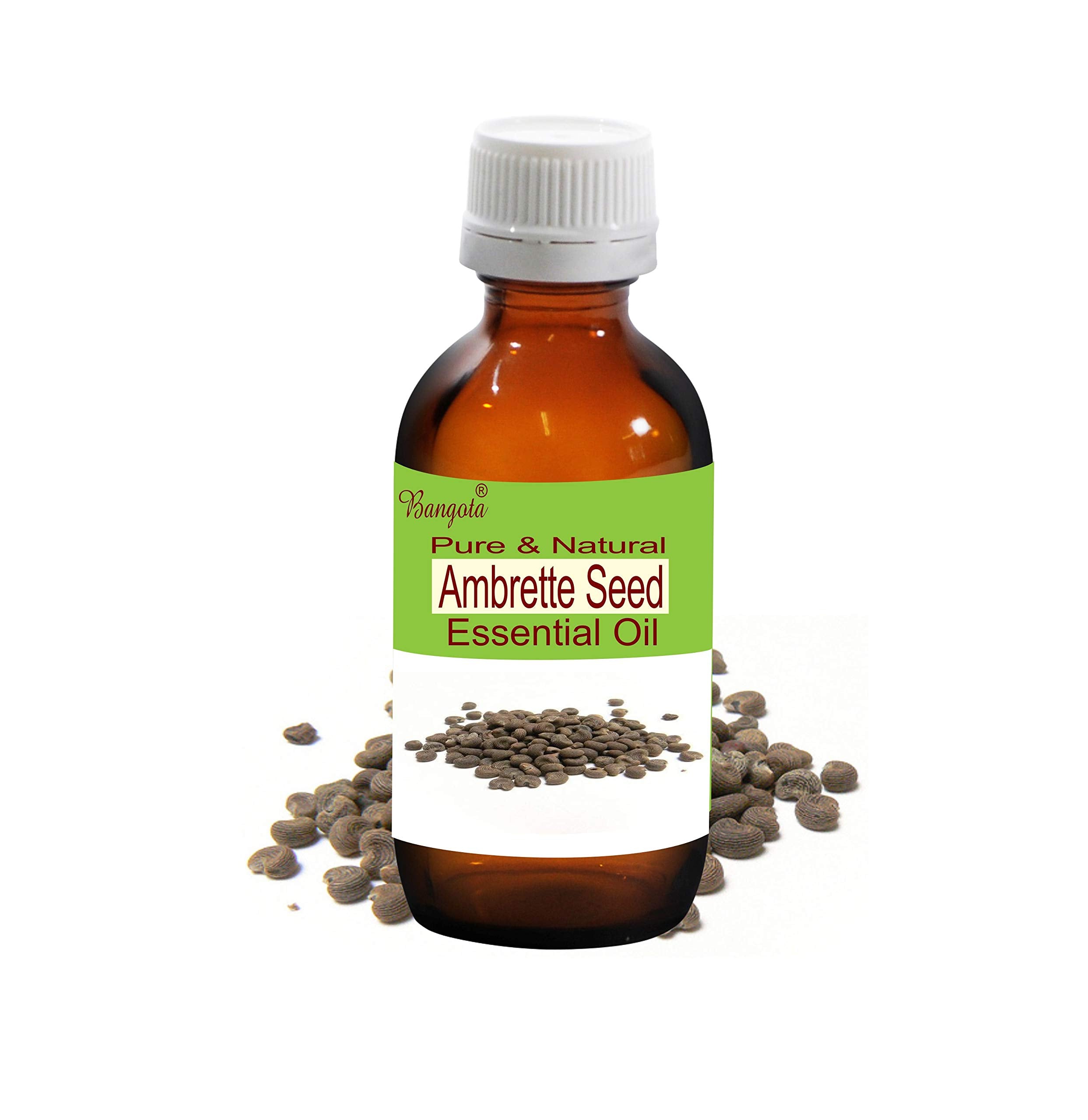 Bangota Ambrette Seed Pure & Natural Essential Oil (Abelmoschus moschatus) (50 ml (1.70 Oz)