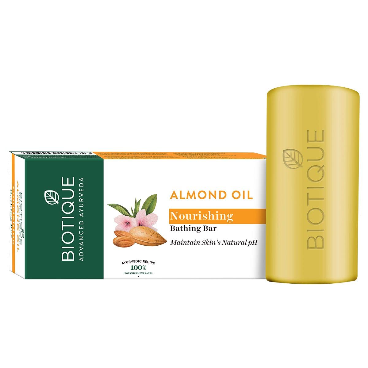 Biotique Almond Oil Nourishing Body Soap, 150g